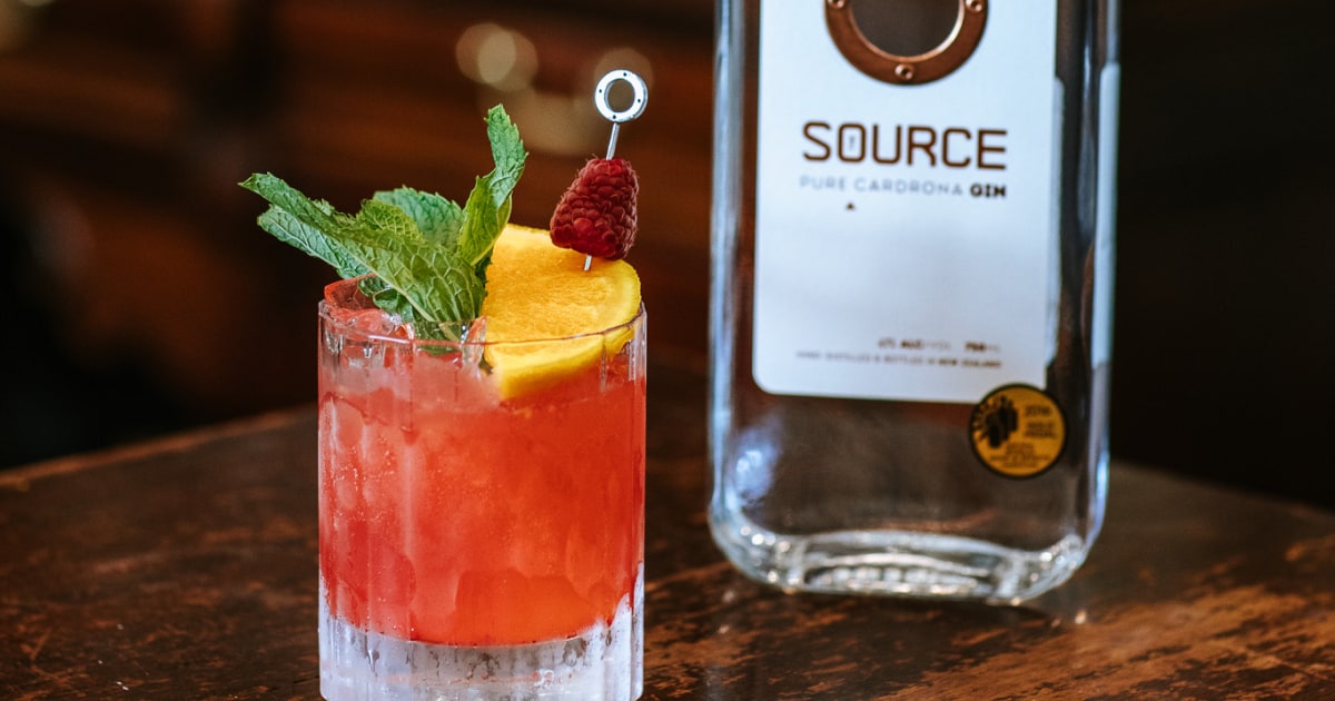 Gin & Raspberry Smash